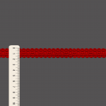 PASSEMENTERIE MARTINA 1,9cm RED 20m / PASAMANERÍA MARTINA 1,9cm ROJO 20m