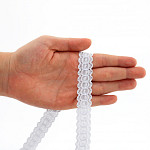 PASSEMENTERIE MARTINA 1,9cm WHITE 20m / PASAMANERÍA MARTINA 1,9cm BLANCO 20m