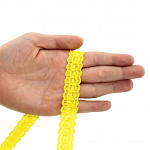 PASSEMENTERIE MARTINA 1,9cm YELLOW 20m / PASAMANERÍA MARTINA 1,9cm AMARILLO 20m