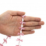 PASSEMENTERIE ROCOCO 2cm PINK/WHITE 10m / PASAMANERÍA ROCOCO 2cm ROSA/BLANCO 10m