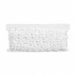 PASSEMENTERIE ROCOCO 2cm WHITE 10m / PASAMANERÍA ROCOCO 2cm BLANCO 10m