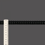 PENDANT FRINGE 1,8cm BLACK 10m / COLGANTE DE FLECOS 1,8cm NEGRO 10m