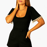 PENDANT FRINGE 1,8cm CHAMPAGNE 10m / COLGANTE DE FLECOS 1,8cm CHAMPÁN 10m