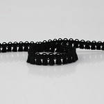 PENDANT TASSEL FRINGE 1,6cm BLACK 50m
