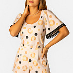 PENDANT TASSEL FRINGE 1,6cm BLACK 50m