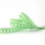 PICOT DE ENCAJE 9mm VERDE BEBÉ 30m / LACE PICOT 9mm BABY GREEN 30m