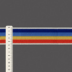 PLEATED ELASTIC 4,9cm CHAMPAGNE/ROYAL BLUE/BLUE/BABY YELLOW/BRICK 25m / ELÁSTICO PLISADO 4,9cm CHAMPÁN/AZUL REAL/AZUL/AMARILLO BEBÉ/LADRILLO 25m