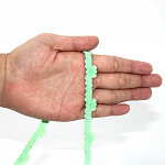 POM POM BALL ELASTIC 1,1cm BABY GREEN 50m