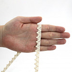 POM POM BALL LACE 1,1cm RAW 30m
