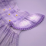 POM POM BALL LACE 1,2cm LILAC 30m / ENCAJE POMPÓN 1,2cm LILA 30m