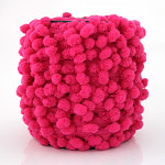 POM POM BALL PASSEMENTERIE 2,5cm PINK 50m / PASAMANERÍA POMPÓN 2,5cm ROSA 50m