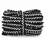POM POM LADDER LACE 1,8cm CHAMPAGNE/BLACK 30m