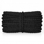 POM POM LADDER LACE 2,4cm BLACK 30m