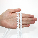 POM POM LADDER LACE 2,4cm RAW 30m