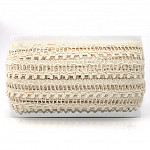 POM POM LADDER LACE 2,4cm RAW 30m