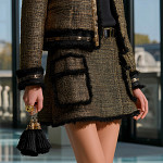 PUPPY PASSEMENTERIE 3,4cm BROWN/DARK SAND 20m