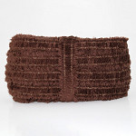 PUPPY PASSEMENTERIE 3,4cm BROWN/DARK SAND 20m