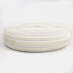 RELIEF WAVY ELASTIC 6,3cm CHAMPAGNE 25m