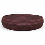 RELIEF WAVY ELASTIC 6,3cm COFFEE BROWN 20m