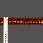 RIBBON LACE 3,7cm BROWN/BRONZE 30m