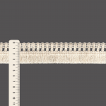 RIBBON PASS FRINGE 4,1cm RAW 10m / FLECO PASACINTA 4,1cm CRUDO 10m