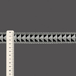 RIGID RIBBON ARROW 2,9cm CHAMPAGNE/BLACK 20m