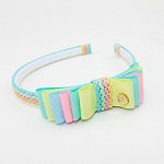 RUBY ZIG ZAG RIGID RIBBON 1,3cm BABY BLUE/BABY PINK/BABY YELLOW/LILAC/SILVER 50m