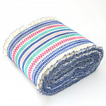 RUFFLE ZIG ZAG ELASTIC TOP 20,2cm CHAMPAGNE/BLUE/PINK/POOL BLUE 25m 10m