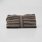 SAFARI ZIG ZAG RIGID RIBBON 2,1cm BROWN/PEACH/BLUE/YELLOW BABY 20m