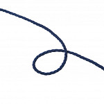 SAN FRANCISCO FINE CORD 4mm DARK BLUE 30m / CORDÓN FINO SÃO FRANCISCO 4mm AZUL OSCURO 30m