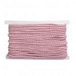 SAN FRANCISCO FINE CORD 4mm PINK 30m / CORDÓN FINO SÃO FRANCISCO 4mm ROSA 30m