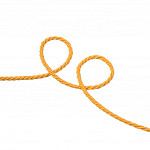 SAN FRANCISCO FINE CORD 4mm YELLOW 30m / CORDÓN FINO SÃO FRANCISCO 4mm AMARILLO 30m