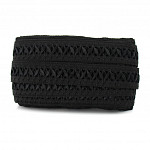 SATIN RIBBON X PASSEMENTERIE 2,8cm BLACK 20m / PASAMANERÍA X CINTA SATÍN 2,8cm NEGRO 20m