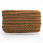 SAVANA BRAIDED PASSEMENTERIE 1,5cm BEIGE/MOSS GREEN/MEDIUM BROWN 20m