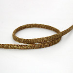 SHOELACE CORD 6,5mm CARAMEL/LIGHT GOLD 50m
