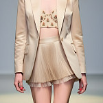 SMOOTH FINE FRINGE 13,8cm CHAMPAGNE 10m