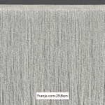 SMOOTH FINE FRINGE 13,8cm CHAMPAGNE 10m