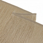 SMOOTH FINE FRINGE 13,8cm DARK SAND 10m