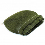 SMOOTH FINE FRINGE 13,8cm MOSS GREEN 10m
