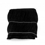 SMOOTH FINE FRINGE 19,8cm BLACK 10m