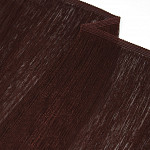 SMOOTH FINE FRINGE 19,8cm BROWN 10m