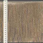 SMOOTH FINE FRINGE 19,8cm DARK SAND 10m