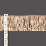 SMOOTH FRINGE 6,8cm STRAW BEIGE 10m / FLECO LISO 6,8cm PAJA 10m