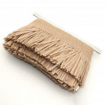 SMOOTH FRINGE 6,8cm STRAW BEIGE 10m / FLECO LISO 6,8cm PAJA 10m