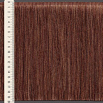 SMOOTH MEDIUM FRINGE 19,8cm SUEDE/BROWN/CHOCOLATE/EBONY 10m