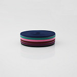STRIPED LEAKED ELASTIC 4,5cm BLUE/GREEN/PINK/WINE/GRAPE/BLACK 25m