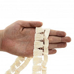 TASSEL FRINGE 3,5cm RAW 10m / COLGANTE DE FLECOS 3,5cm CRUDO 10m