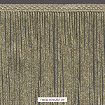 TESSA FRINGE 26,1cm SAND/SILVER/GOLD 10m