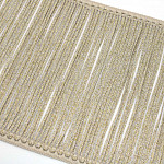 TESSA FRINGE 26,1cm SAND/SILVER/GOLD 10m
