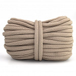 THICK BRAID CORD 10mm LIGHT SUEDE 20m